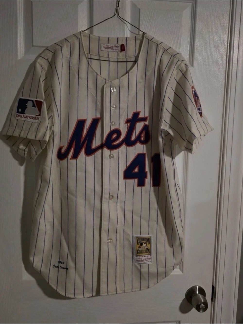 Mitchell & Ness MLB 1969 New York Mets Tom Seaver Jersey Size M 375$ Retail